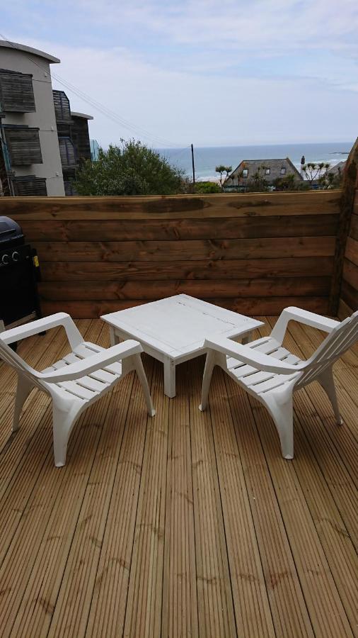 Surf Lookout - King Size En-Suite With Sea Views Newquay  Bagian luar foto